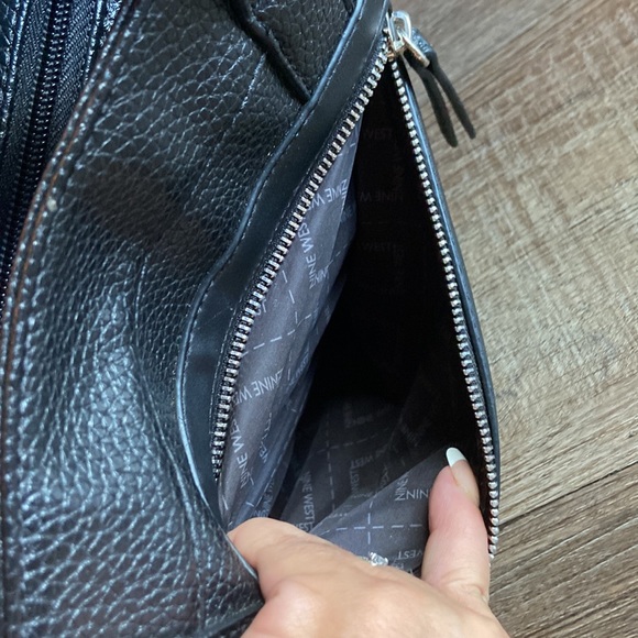 COPY - Nine West leather shoulder bag very beautiful bag - Picture 7 of 11